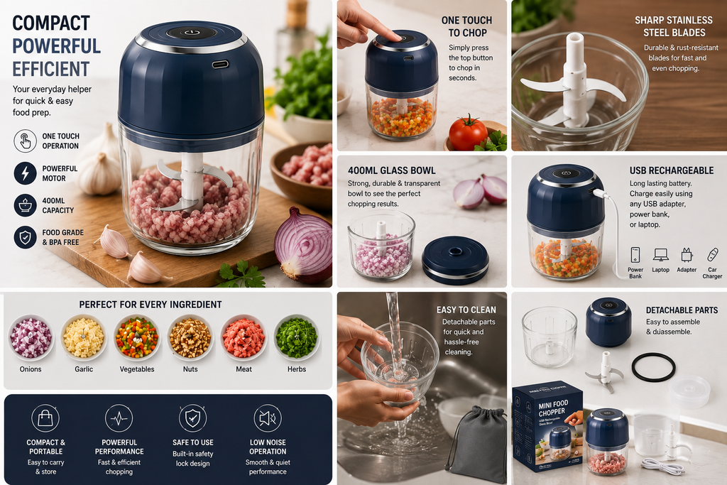Mini Electric Chopper